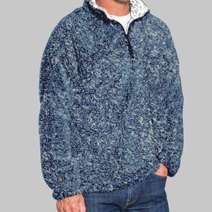 True Grit Frosty Tipped 1/4 Zip Pullover